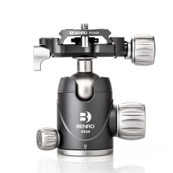 Benro Rótula VX20 | Rótula de bola dual compatible con Arca Swiss para fotografía precisa