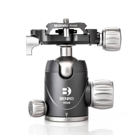 Benro Rótula VX20 | Rótula de bola dual compatible con Arca Swiss para fotografía precisa
