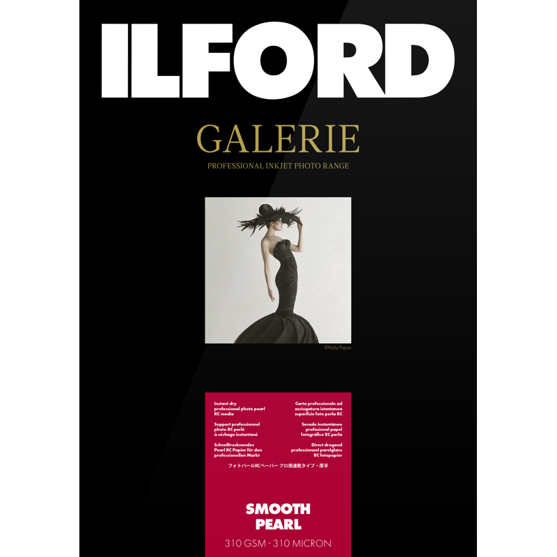Ilford Galerie Smooth Pearl 310g Papel Fotográfico A4 250 Hojas | papel fotografico perlado | papel perla alto volumen
