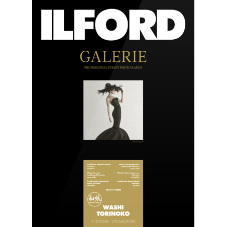 Ilford Galerie Washi Torinoko Papel Fotográfico 110gsm 10x15cm 50 Hojas | papel washi fotografico | papel japones artistico