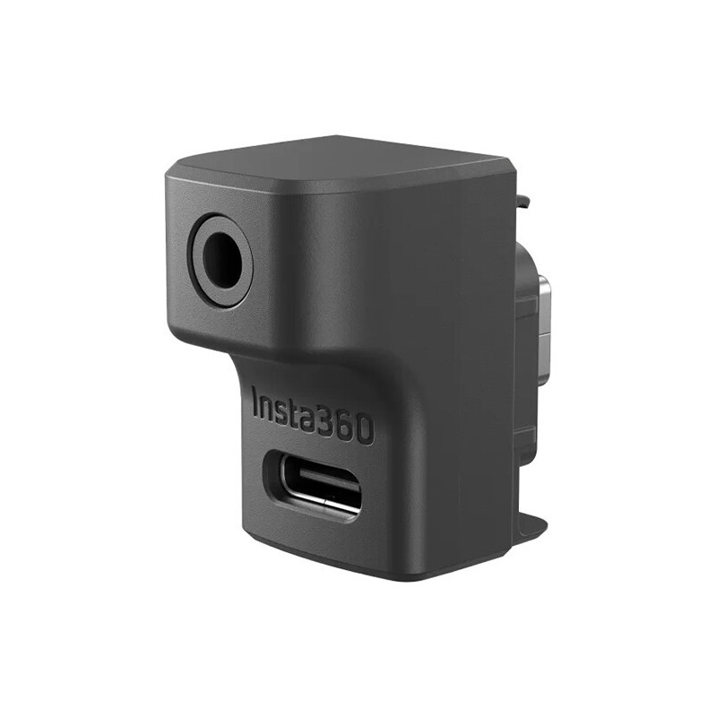 Insta360 Adaptador de Microfono para Ace Pro y Ace Pro 2 | adaptador microfono camara | adaptador microfono insta360