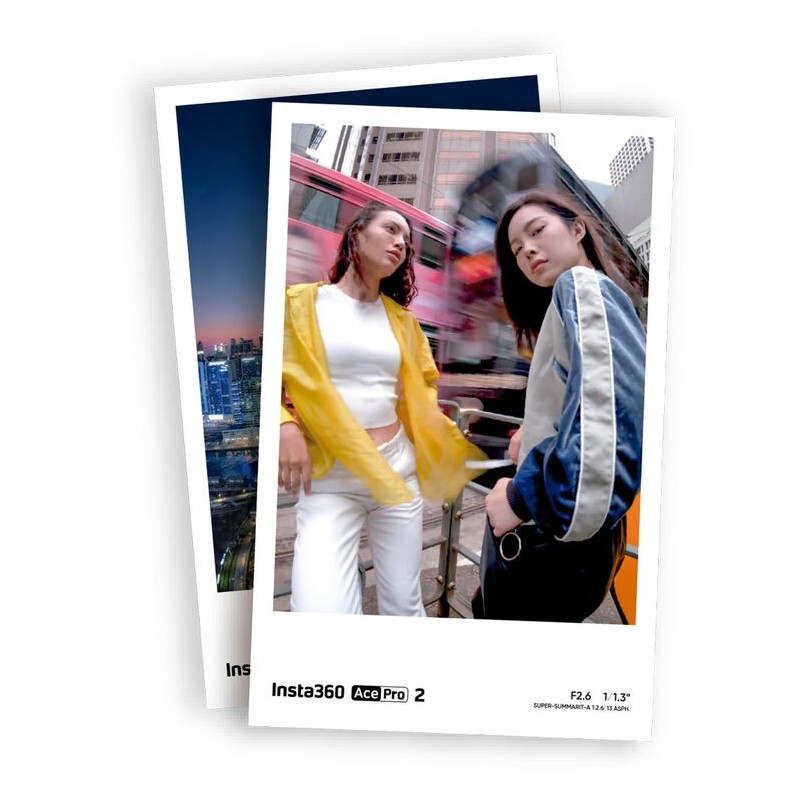 Insta360 Cartucho Papel Fotografico Ace Pro 2 Pack 2 | papel impresora instantanea | cartucho papel insta360