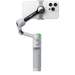 Insta360 Flow 2 AI Tracker Bundle Stone Gray | gimbal estabilizador smartphone | gimbal ia insta360 | insta360 flow 2 stone gray