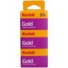 Kodak Gold GB 200 35-36 Pack 3 Películas Color | pack peliculas color | pack peliculas kodak gold