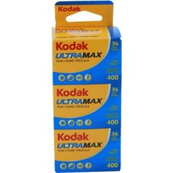 Kodak Ultramax 400 35-36 Pack 3 Películas Color | pack peliculas iso 400 | pack peliculas ultramax
