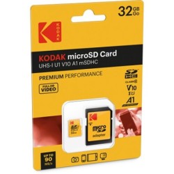 Kodak Tarjeta Micro SDHC 32GB UHS-1 con Adaptador SD | tarjeta micro sd | tarjeta micro sd kodak | tarjeta micro sd 32gb uhs-1