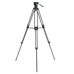 Benro Kit Trípode de Vídeo KH25PC | Trípode de Vídeo | Trípode con Rótula Fluida | Trípode de Vídeo con Bolsa de Transporte