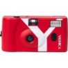 Yashica MF-1 Snapshot Art Camera Roja | camara analogica 35mm | camara de carrete | camara analogica roja con pelicula