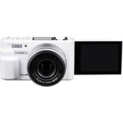 Yashica City 200 Cámara Compacta Blanca | camara analogica compacta | camara compacta de bolsillo