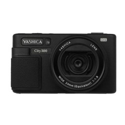 Yashica City 300 Cámara 50MP Negra con Quickflash | camara digital compacta | camara compacta 50mp