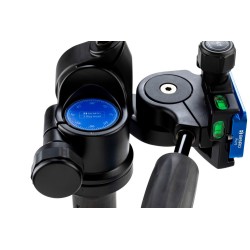 Benro Rótula de 3 Ejes HD2A Compatible Arca | Rótula panorámica profesional con controles independientes y placa Arca Swiss