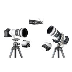 Leofoto PL-150 Placa Universal Arca-Swiss 150mm | placa arca-swiss | placa arca 150mm | placa universal arca swiss trípode