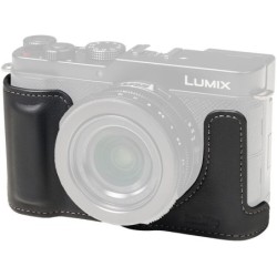 SmallRig 5698 Half Case Funda Piel Panasonic Lumix L10 Negra | funda piel cámara | half case lumix l10