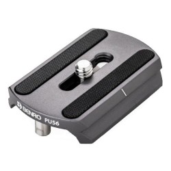 Benro Placa PU56 Arca para Rótula GX | Placa de liberación rápida para rótulas Benro GX y sistema Arca Swiss