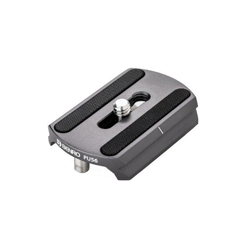 Benro Placa PU56 Arca para Rótula GX | Placa de liberación rápida para rótulas Benro GX y sistema Arca Swiss