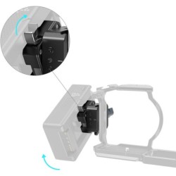 SmallRig 5690 Placa Batería V-Mount Arca-Swiss NATO | placa batería v-mount | placa v-mount arca-swiss