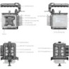 SmallRig 5281 Cage Kit Blackmagic Pyxis 6K 12K | cage blackmagic pyxis | cage kit pyxis 6k 12k | jaula rig blackmagic pyxis cine