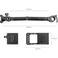 SmallRig 6257 Kit Montaje Monitor VESA Carro Cámara | kit montaje monitor vesa | kit vesa carro cámara