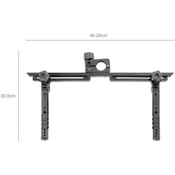 SmallRig 6258 Soporte Doble Trípode Carro Cámara | soporte doble trípode | soporte trípode carro cámara