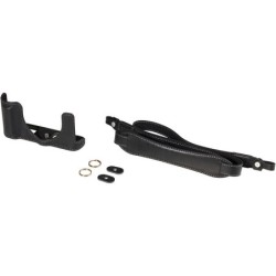 SmallRig 6274 Half Case Piel Correa Hombro Lumix L10 Negra | funda piel correa hombro | half case correa lumix l10