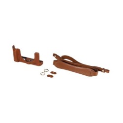 SmallRig 6275 Half Case Piel Correa Hombro Lumix L10 Marrón | funda piel correa hombro | half case correa lumix l10