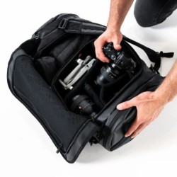Wandrd Carryall Duffel 30L Negra Bolsa de Viaje | bolsa de viaje 30L | duffel Wandrd viaje | bolsa viaje negra Wandrd
