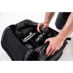 Wandrd Carryall Duffel 30L Negra Bolsa de Viaje | bolsa de viaje 30L | duffel Wandrd viaje | bolsa viaje negra Wandrd