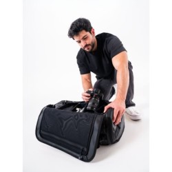 Wandrd Carryall Duffel 30L Negra Bolsa de Viaje | bolsa de viaje 30L | duffel Wandrd viaje | bolsa viaje negra Wandrd