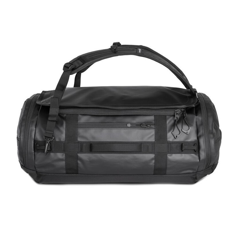 Wandrd Carryall Duffel 60L Negra Bolsa de Viaje | bolsa de viaje 60L | duffel negro Wandrd 60L | bolsa viaje negra 60L