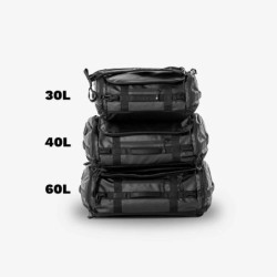 Wandrd Carryall Duffel 60L Negra Bolsa de Viaje | bolsa de viaje 60L | duffel negro Wandrd 60L | bolsa viaje negra 60L