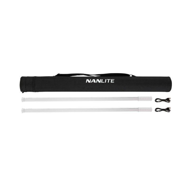 Compra Nanlite PavoTube T8-7X RGBWW Tubo LED | Tubo LED Portátil con Control de Iluminación Completa