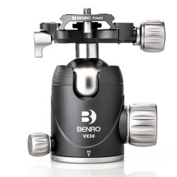 Benro Rótula VX30 | Rótula de bola con sistema panorámico dual y compatibilidad Arca Swiss
