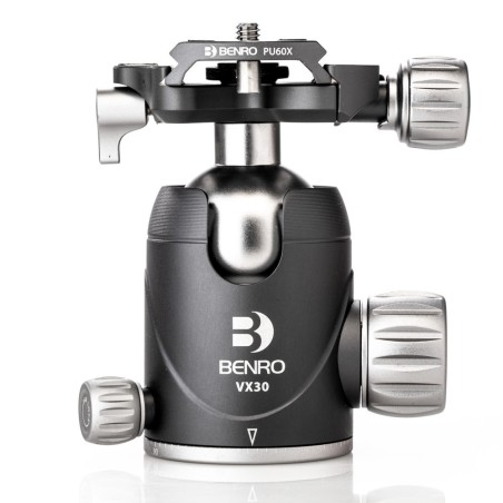 Benro Rótula VX30 | Rótula de bola con sistema panorámico dual y compatibilidad Arca Swiss