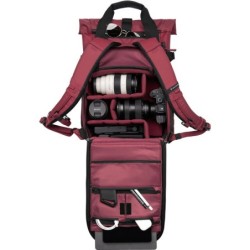 Wandrd PRVKE Photo Bundle 15L Mochila Fotográfica Rhone Burgundy | mochila fotográfica | pack mochila foto