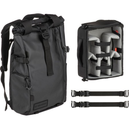 Wandrd PRVKE Photo Bundle 21L Mochila Fotográfica Negra | mochila fotográfica | mochila 21 litros