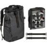 Wandrd PRVKE Photo Bundle 21L Mochila Fotográfica Negra | mochila fotográfica | mochila 21 litros