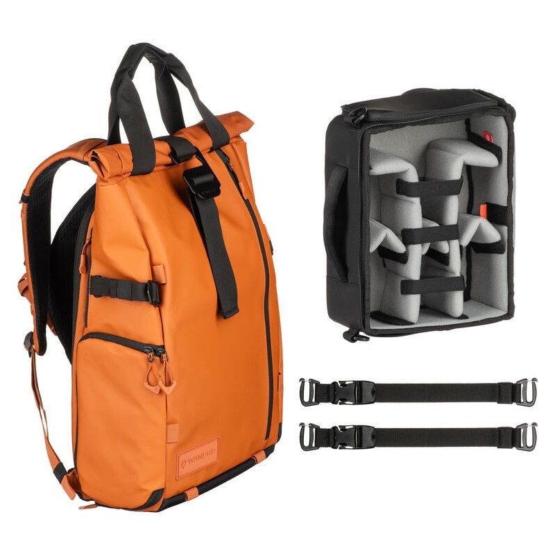 Wandrd PRVKE Photo Bundle 21L Mochila Fotográfica Sedona Orange | mochila fotográfica | mochila 21 litros