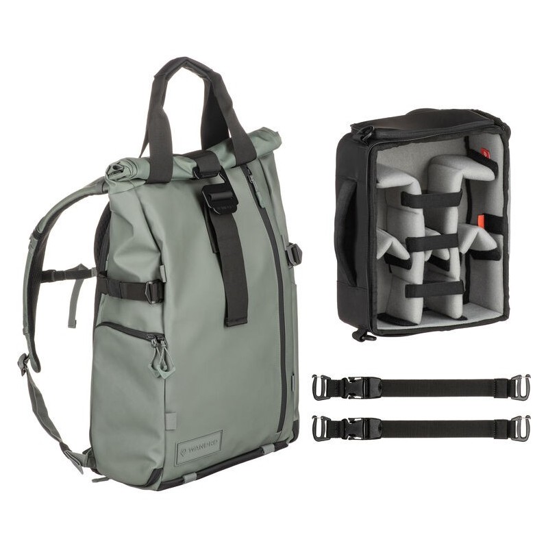 Wandrd PRVKE Photo Bundle 21L Mochila Fotográfica Wasatch Green | mochila fotográfica | mochila 21 litros