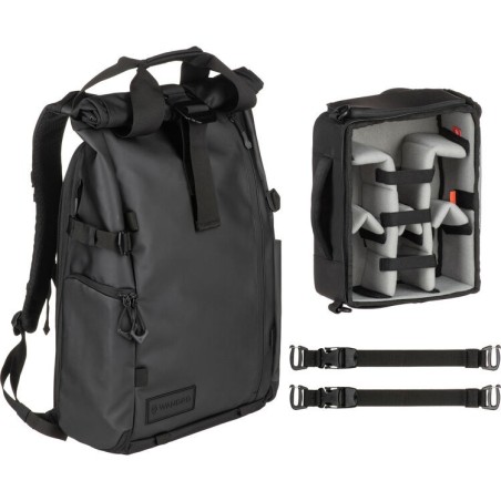 Wandrd PRVKE Photo Bundle 31L Mochila Fotográfica Negra | mochila fotográfica | mochila 31 litros