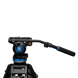 Benro Rótula S8 PRO | Rótula de vídeo fluida para cámaras de hasta 8 kg con base plana y control de contrapeso