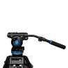 Benro Rótula S8 PRO | Rótula de vídeo fluida para cámaras de hasta 8 kg con base plana y control de contrapeso