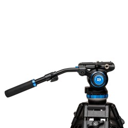 Benro Rótula S8 PRO | Rótula de vídeo fluida para cámaras de hasta 8 kg con base plana y control de contrapeso