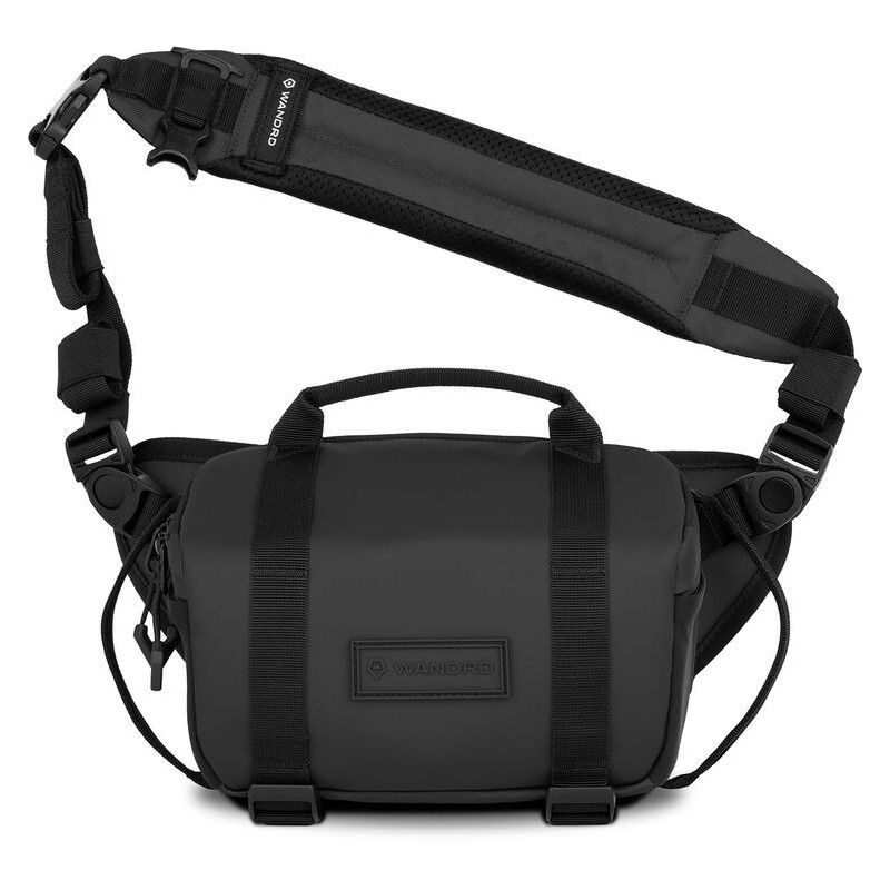 Wandrd Rogue Sling Bag 4L Black | bolsa bandolera fotográfica | bolsa sling fotográfica | bolsa sling fotográfica negra urbana