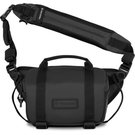 Wandrd Rogue Sling Bag 4L Black | bolsa bandolera fotográfica | bolsa sling fotográfica | bolsa sling fotográfica negra urbana