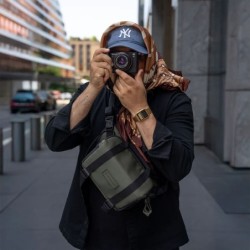 Wandrd Rogue Sling Bag 4L Wasatch Green | bolsa bandolera fotográfica | bolsa sling fotográfica