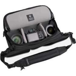 Wandrd Rogue Sling Bag 9L Black | bolsa sling fotográfica grande | bolsa sling fotográfica