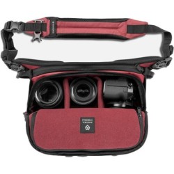 Wandrd Rogue Sling Bag 9L Rhone Burgundy | bolsa sling fotográfica grande | bolsa sling fotográfica
