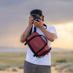 Wandrd Rogue Sling Bag 9L Rhone Burgundy | bolsa sling fotográfica grande | bolsa sling fotográfica
