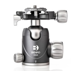 Benro Rótula VX-25 | Rótula de bola dual compatible con Arca Swiss para fotografía profesional