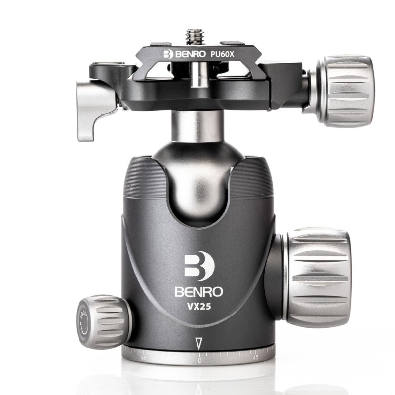 Benro Rótula VX-25 | Rótula de bola dual compatible con Arca Swiss para fotografía profesional